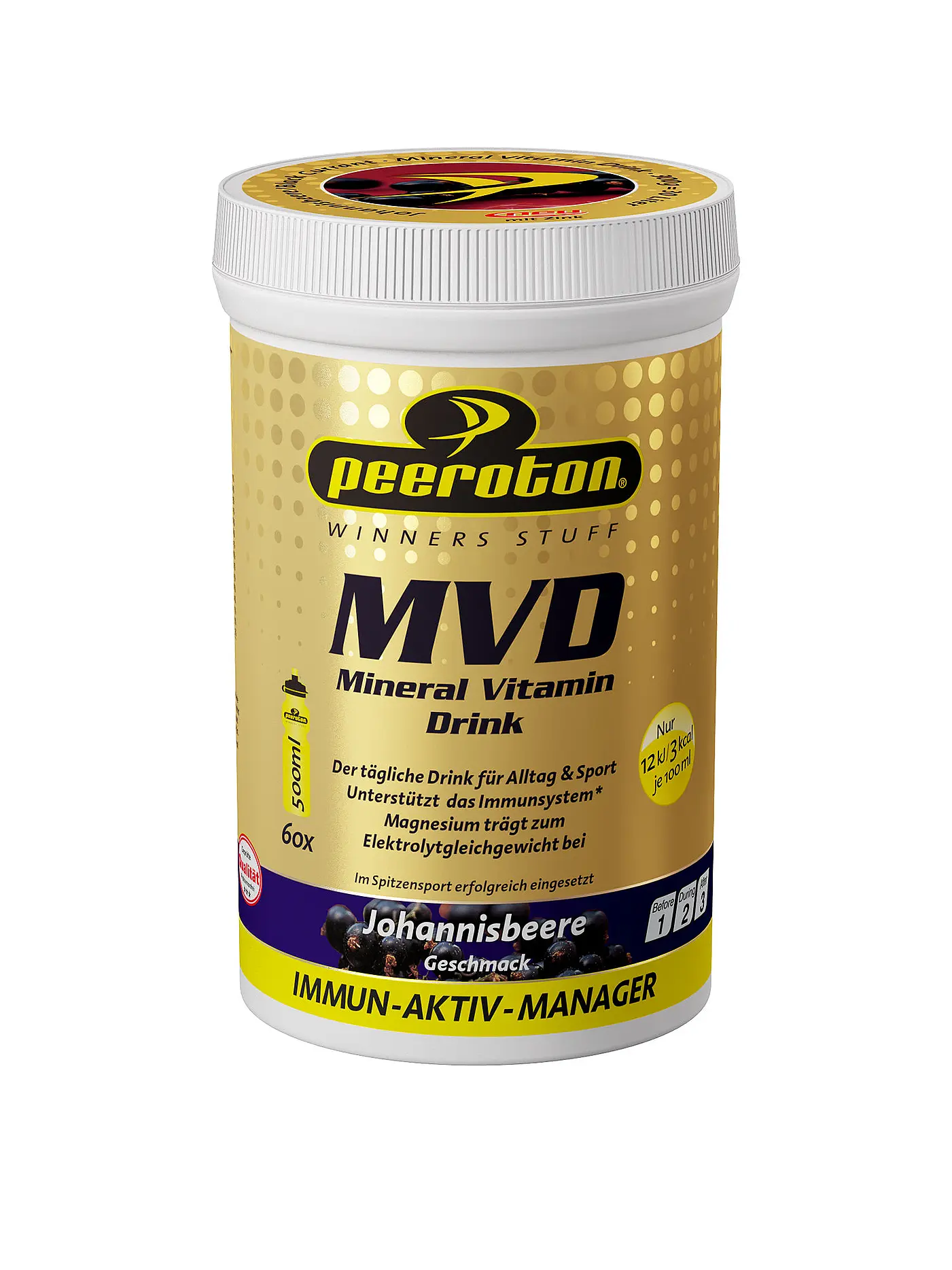 PEEROTON | Getränkepulver MVD Mango/Papaya 300g | bunt